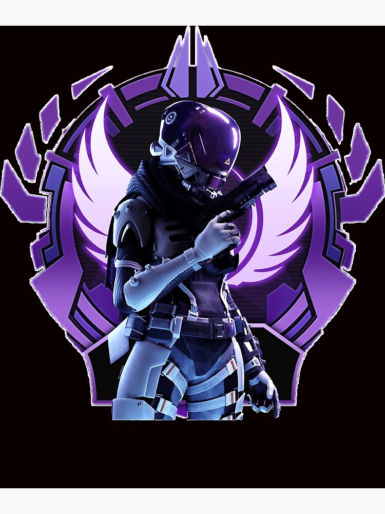&ldquo;Wraith with master logo (apex legends) Classic T-Shirt&rdquo; Poster for