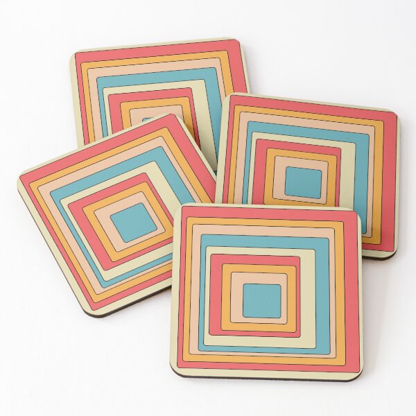 Item preview, Retro Rounded Rectangles designed and sold by Texterns.
