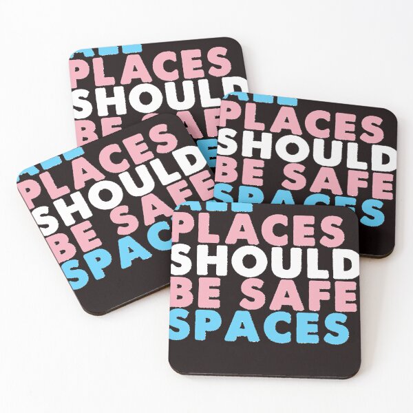 Item preview, All Places Should Be Safe Spaces - Trans Pride Classic T-Shirt designed and sold by DebraCos.