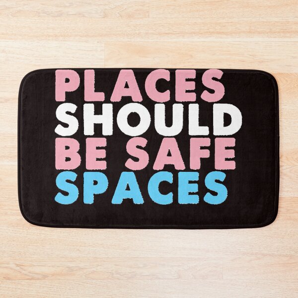 Item preview, All Places Should Be Safe Spaces - Trans Pride Classic T-Shirt designed and sold by DebraCos.