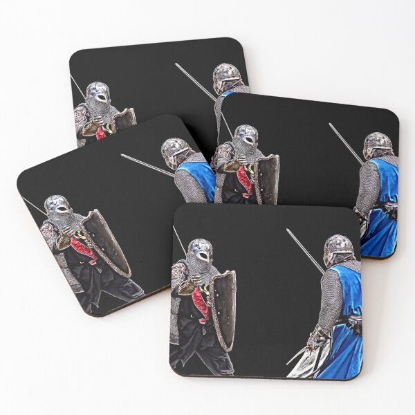 Item preview, Cartoon styled knights facing off designed and sold by Zanimations.