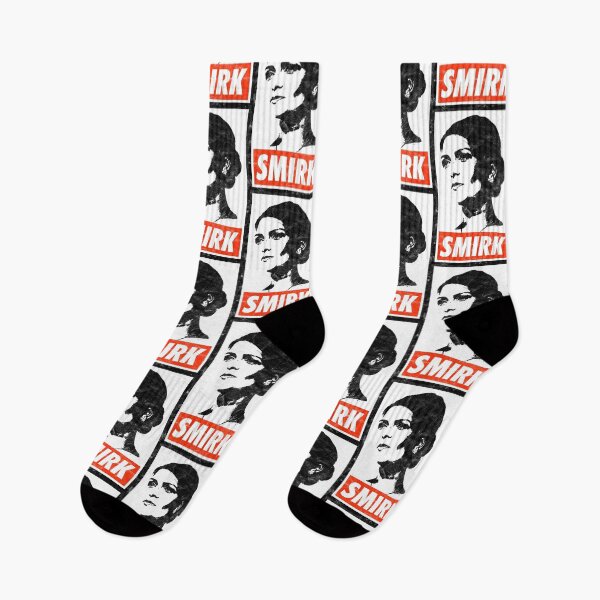 Item preview, Priti Patel Smirk (White Worn Look) designed and sold by politicalamity.