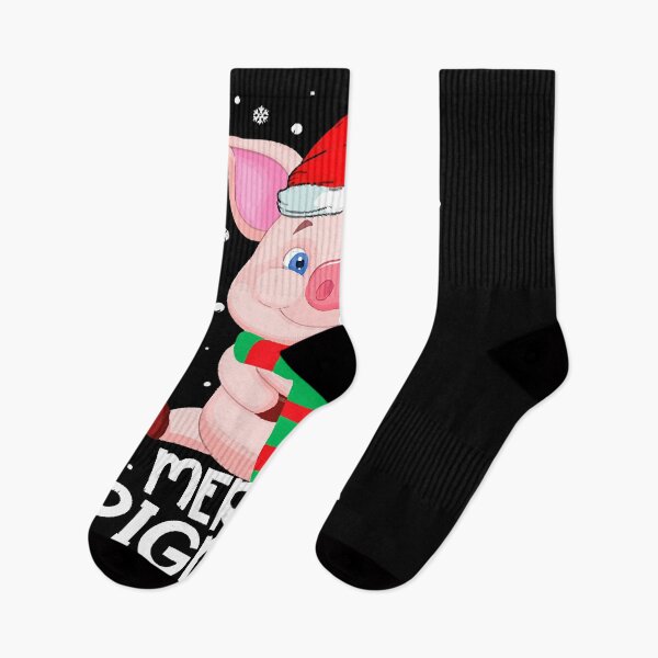 Item preview, Merry Pigmas Funny Pig Merry Christmas For Girls Pig Lover Xmas Gift T-Shirt designed and sold by JasonBaltazar.