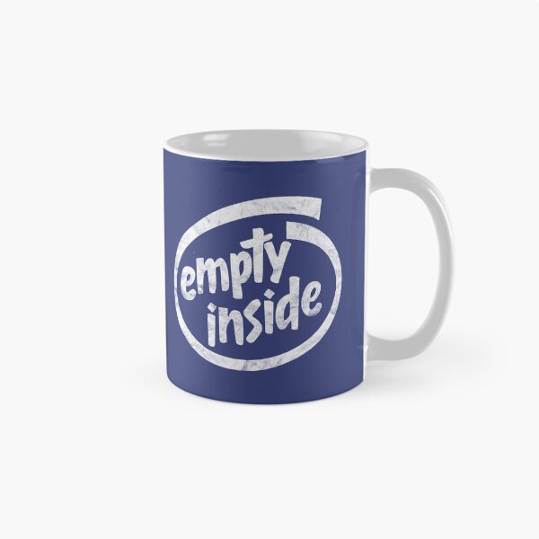 Item preview, Empty Inside - Distressed Design designed and sold by risible.