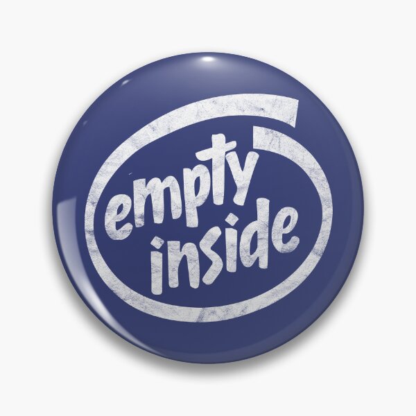Item preview, Empty Inside - Distressed Design designed and sold by risible.