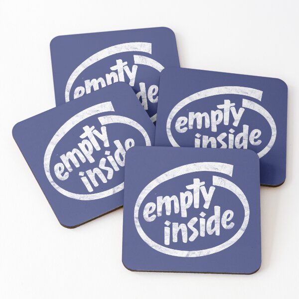 Item preview, Empty Inside - Distressed Design designed and sold by risible.