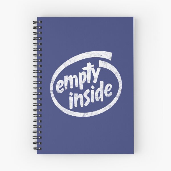 Item preview, Empty Inside - Distressed Design designed and sold by risible.