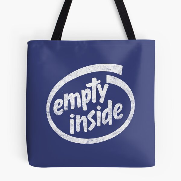 Item preview, Empty Inside - Distressed Design designed and sold by risible.
