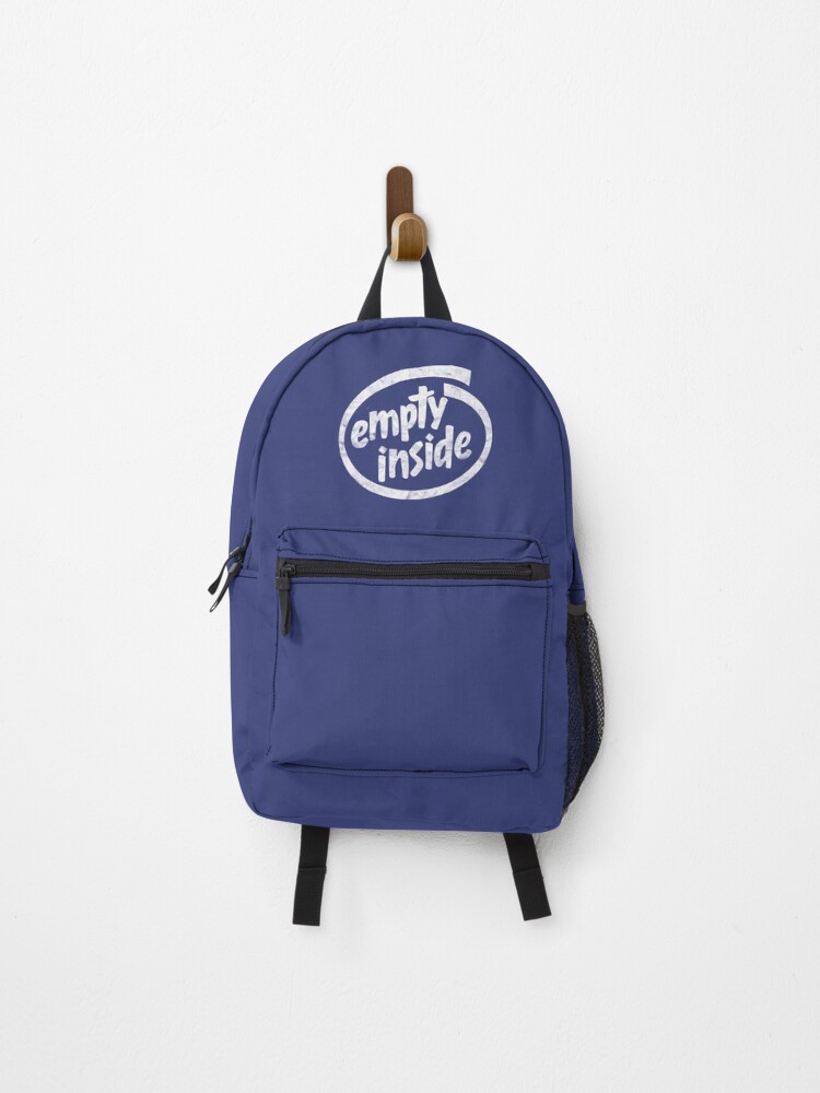 Thumbnail 1 of 3, Backpack, Empty Inside - Distressed Design designed and sold by risible.