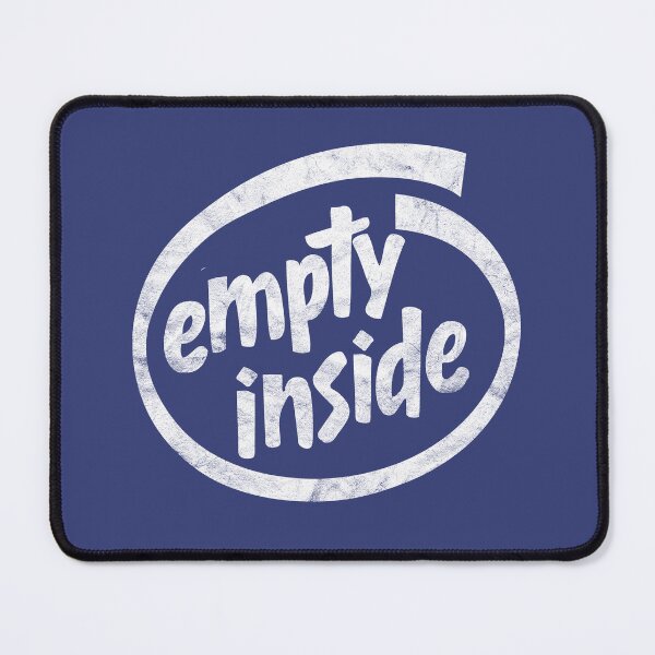 Item preview, Empty Inside - Distressed Design designed and sold by risible.