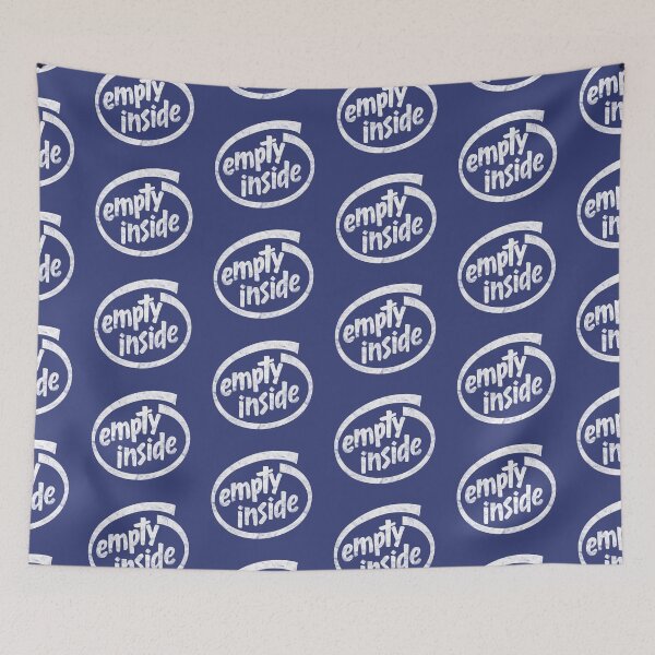 Item preview, Empty Inside - Distressed Design designed and sold by risible.