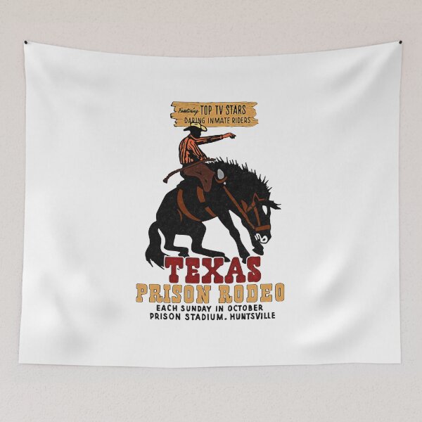 Item preview, Vintage Texas Prison Rodeo T-Shirt designed and sold by Lukjames33.