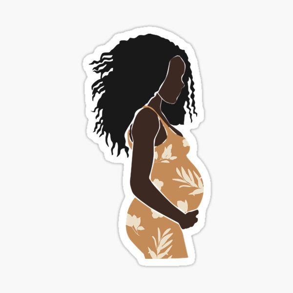 Item preview, Abstract pregnant vector Women artistic Illustration  designed and sold by DeannaWo370087.