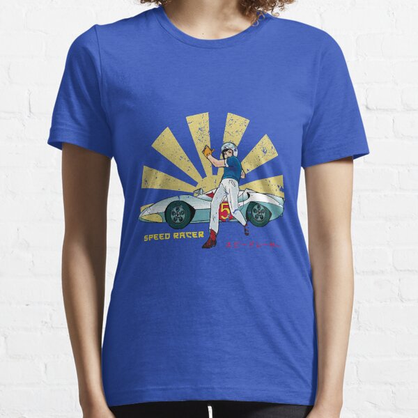 Item preview, Speed Racer Retro Japanese T-Shirt designed and sold by Lukjames33.
