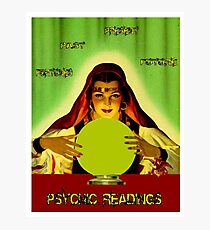 PSYCHIC READINGS: Gypsy Fortune Teller Print Photographic Print