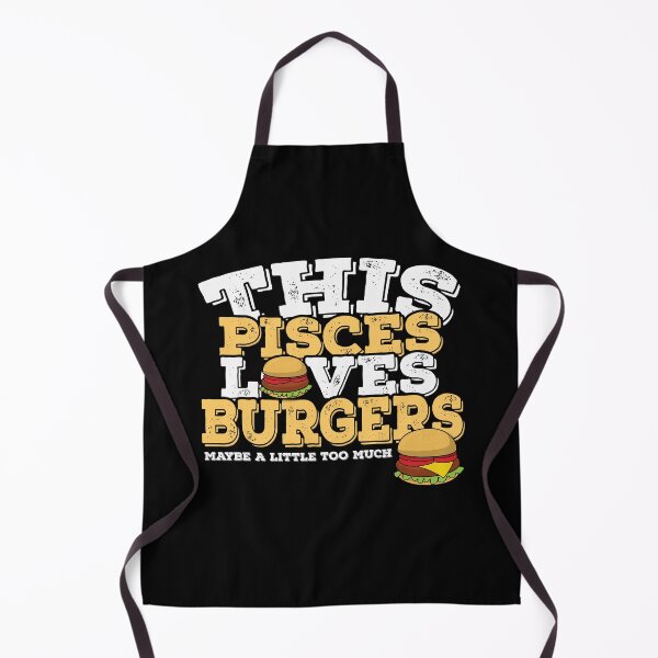 Item preview, Horoscope Zodiac Sign Pisces Loves Burgers designed and sold by TheCrazyBear.
