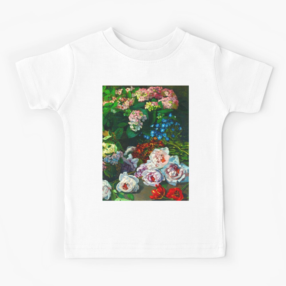 Impressionist Flower T-Shirt from MacAi & Co Easy Wear Unisex