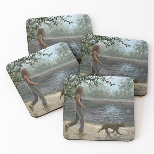 Item preview, Walking The Dog designed and sold by TheArtCave.