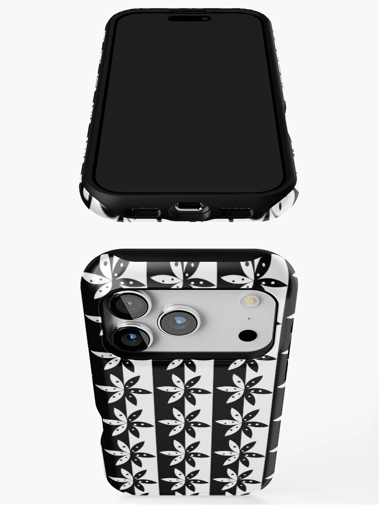 Thumbnail 3 of 4, iPhone Case, Pattern R designed and sold by tas111.