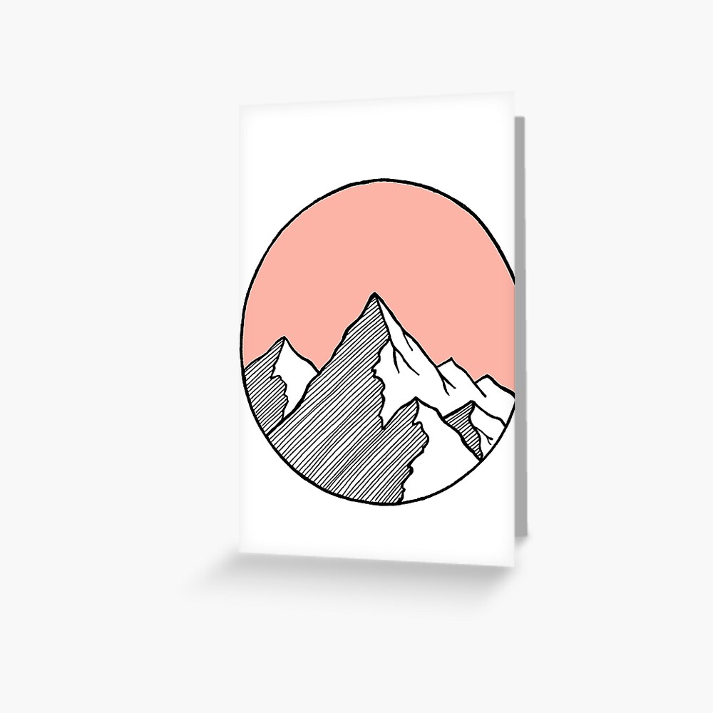 You searched for mountain range outline nature drawing