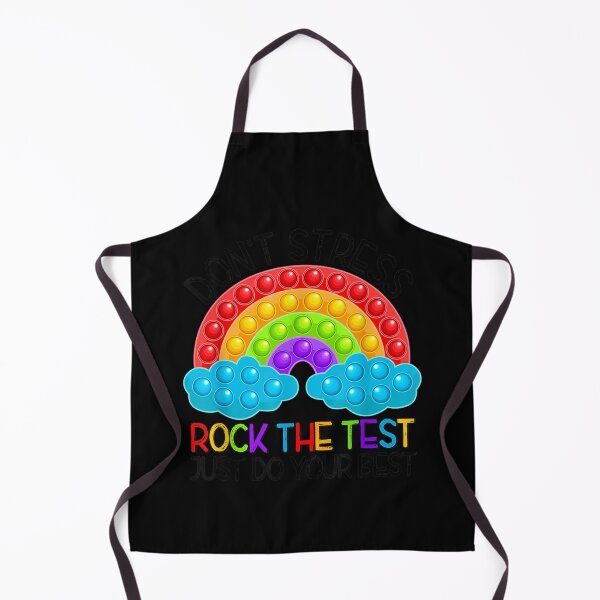 Item preview, Don't Stress Rock The Test Day Testing Teacher Pop It designed and sold by katieschunk.