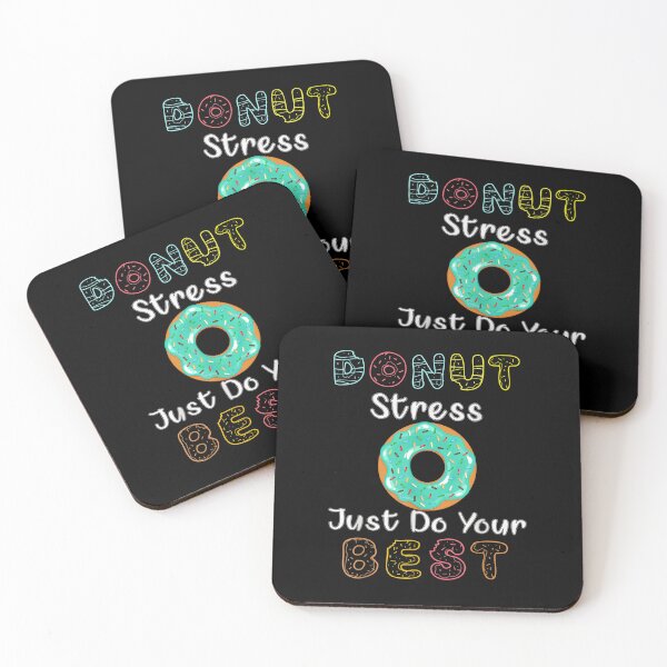 Item preview, Donut Stress Just Do Your Best Test Day Teacher designed and sold by katieschunk.