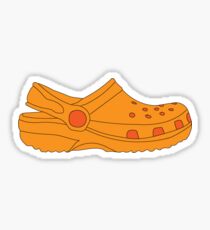 orange croc Sticker