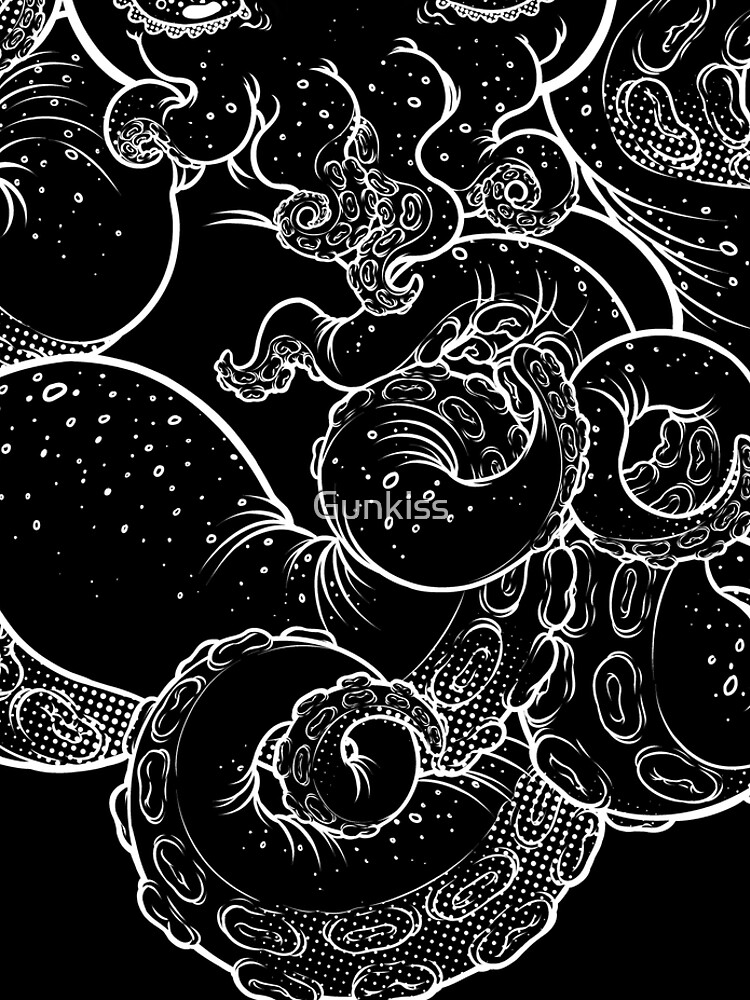 Cthulhu (B&W Version II) by Gunkiss