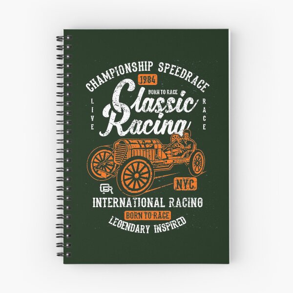 Item preview, Classic Racing Speedrace Retro Vintage Distressed Design designed and sold by JakeRhodes.