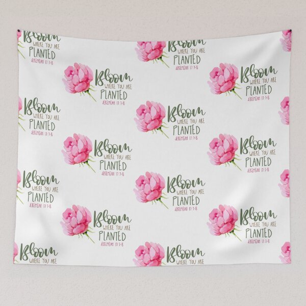 Item preview, Bloom where you are planted - rose designed and sold by Cane & Abel Creations ..