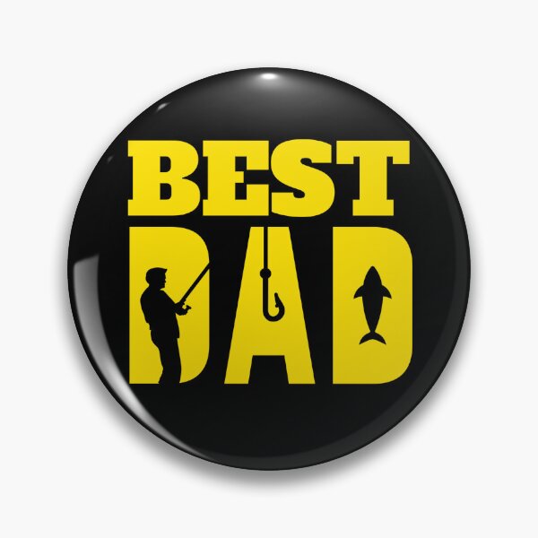Item preview, BEST FISHING DAD designed and sold by Wooden-rack.