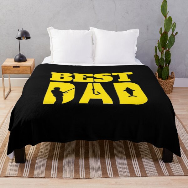 Item preview, BEST FISHING DAD designed and sold by Wooden-rack.