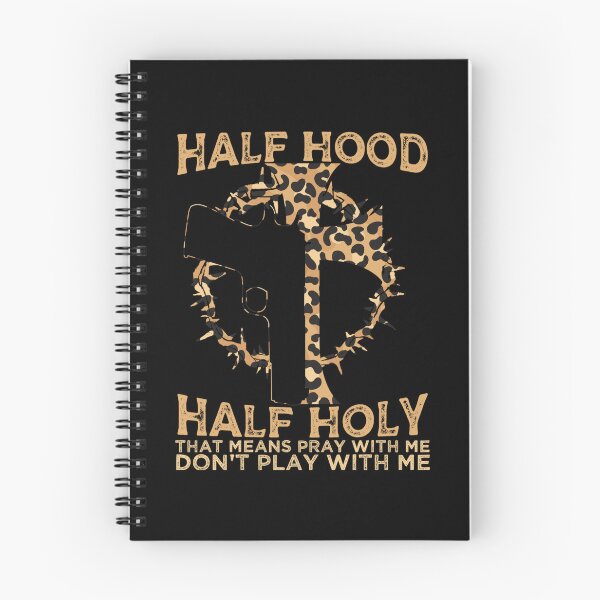Item preview, Half Hood Half Holy Pray With Me Don’t Play designed and sold by katieschunk.