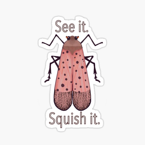 Item preview, Spotted Lanternfly PSA designed and sold by renehylton.