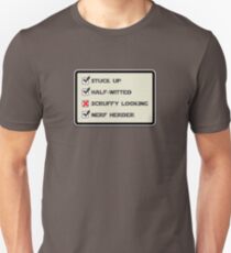 Star Wars Nerf Herder quote Unisex T-Shirt