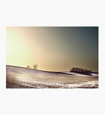 winter landscape Photographic Print