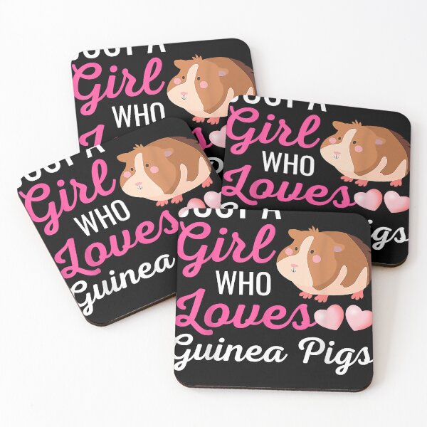 Item preview, Just A Girl Who Loves Guinea Pigs Shirt Cute Guinea Pig T-Shirt designed and sold by RobertWalton12.