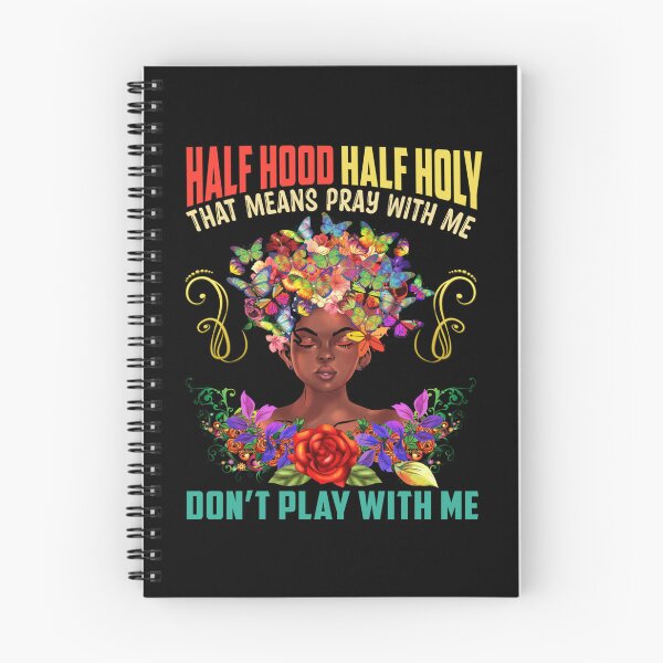 Item preview, Half Hood Half Holy Pray With Me Don’t Play designed and sold by katieschunk.