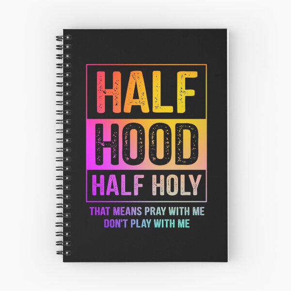 Item preview, Half Hood Half Holy Pray With Me Don’t Play designed and sold by katieschunk.