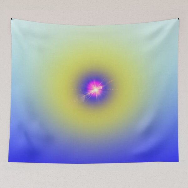Item preview, Blue And Yellow Gradient Ombre Sombre Abstract ,watercolor,aura,psychedelic,spiritual,meditation,abstract,aesthetic,preppy,bohemian,boho,hippy, designed and sold by Tamas Das.