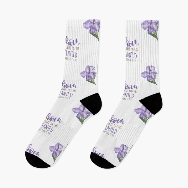 Item preview, Bloom where you are planted - iris designed and sold by Cane & Abel Creations ..