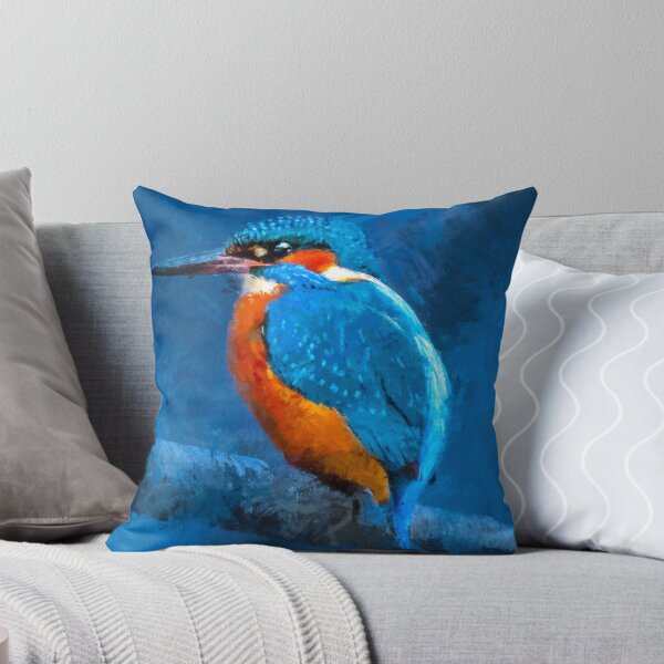 Item preview, Cute Kingfisher Bird, Common Kingfisher, Blue Eared Kingfisher, Alcedo Atthis King Fisher designed and sold by Paintcorner.