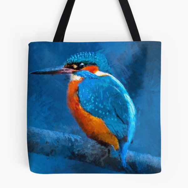 Item preview, Cute Kingfisher Bird, Common Kingfisher, Blue Eared Kingfisher, Alcedo Atthis King Fisher designed and sold by Paintcorner.