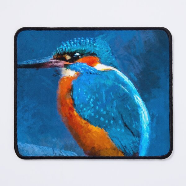 Item preview, Cute Kingfisher Bird, Common Kingfisher, Blue Eared Kingfisher, Alcedo Atthis King Fisher designed and sold by Paintcorner.