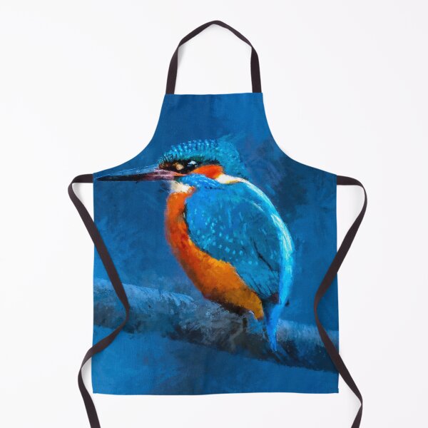 Item preview, Cute Kingfisher Bird, Common Kingfisher, Blue Eared Kingfisher, Alcedo Atthis King Fisher designed and sold by Paintcorner.