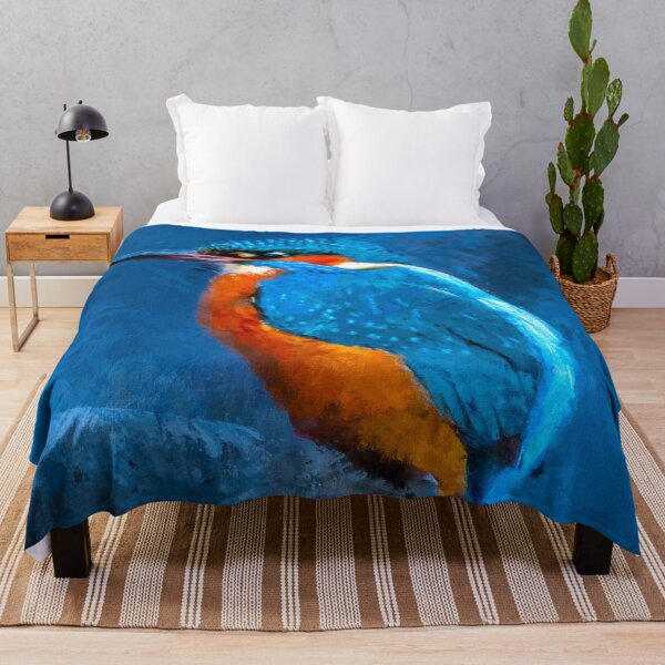 Item preview, Cute Kingfisher Bird, Common Kingfisher, Blue Eared Kingfisher, Alcedo Atthis King Fisher designed and sold by Paintcorner.