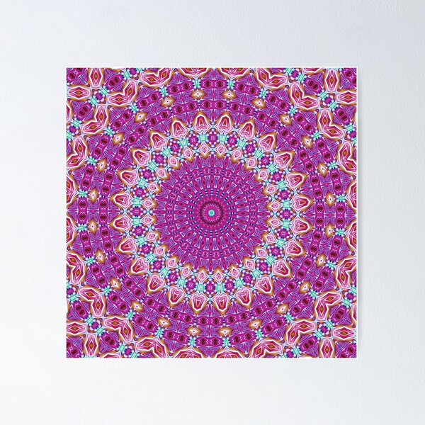 Item preview, Cosmic Abstract Mandala Sacred Pattern Art designed and sold by HypnoCrypticArt.