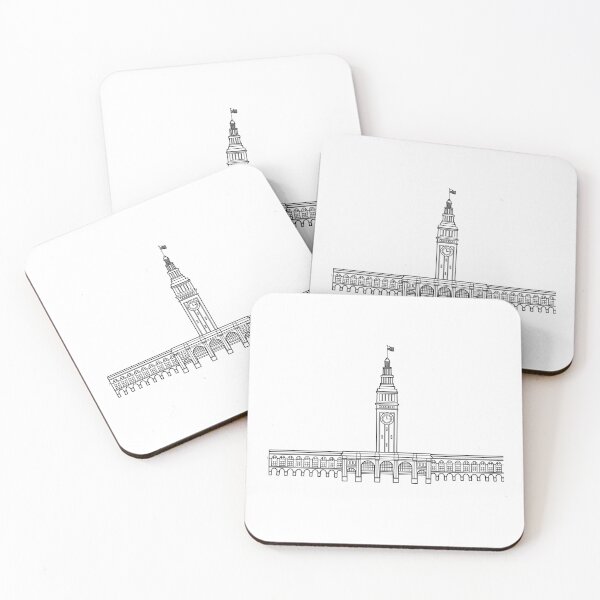Item preview, San Francisco - Ferry Building designed and sold by aliciamakesart.