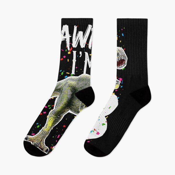 Item preview, Kids Rawr Im 3 3rd Birthday T Rex Dinosaur 3 Year Old Party Gift designed and sold by HugheDemeyer.