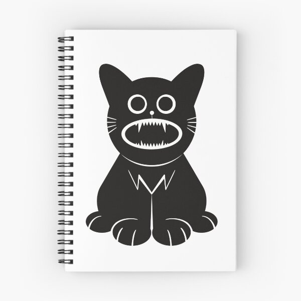 Item preview, Spooked Black Kitten designed and sold by KittenCamper.